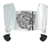 South Alabama Jaguars Mini Football Helmet Visor Shield w/ Clips - PICK VISOR & LOGO COLOR