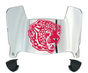 South Alabama Jaguars Mini Football Helmet Visor Shield w/ Clips - PICK VISOR & LOGO COLOR