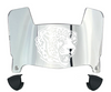 South Alabama Jaguars Mini Football Helmet Visor Shield w/ Clips - PICK VISOR & LOGO COLOR