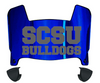 South Carolina State Bulldogs Mini Football Helmet Visor Shield w/ Clips - PICK VISOR & LOGO COLOR
