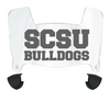 South Carolina State Bulldogs Mini Football Helmet Visor Shield w/ Clips - PICK VISOR & LOGO COLOR