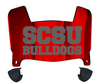 South Carolina State Bulldogs Mini Football Helmet Visor Shield w/ Clips - PICK VISOR & LOGO COLOR