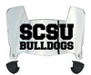 South Carolina State Bulldogs Mini Football Helmet Visor Shield w/ Clips - PICK VISOR & LOGO COLOR