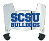 South Carolina State Bulldogs Mini Football Helmet Visor Shield w/ Clips - PICK VISOR & LOGO COLOR