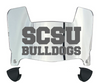 South Carolina State Bulldogs Mini Football Helmet Visor Shield w/ Clips - PICK VISOR & LOGO COLOR