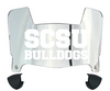 South Carolina State Bulldogs Mini Football Helmet Visor Shield w/ Clips - PICK VISOR & LOGO COLOR