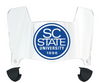 South Carolina State Bulldogs Mini Football Helmet Visor Shield w/ Clips - PICK VISOR & LOGO COLOR