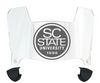 South Carolina State Bulldogs Mini Football Helmet Visor Shield w/ Clips - PICK VISOR & LOGO COLOR