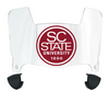 South Carolina State Bulldogs Mini Football Helmet Visor Shield w/ Clips - PICK VISOR & LOGO COLOR
