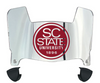 South Carolina State Bulldogs Mini Football Helmet Visor Shield w/ Clips - PICK VISOR & LOGO COLOR