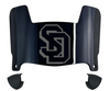 South Dakota Coyotes Mini Football Helmet Visor Shield w/ Clips - PICK VISOR & LOGO COLOR