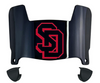 South Dakota Coyotes Mini Football Helmet Visor Shield w/ Clips - PICK VISOR & LOGO COLOR