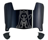 South Dakota Coyotes Mini Football Helmet Visor Shield w/ Clips - PICK VISOR & LOGO COLOR