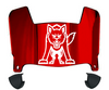 South Dakota Coyotes Mini Football Helmet Visor Shield w/ Clips - PICK VISOR & LOGO COLOR