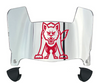 South Dakota Coyotes Mini Football Helmet Visor Shield w/ Clips - PICK VISOR & LOGO COLOR