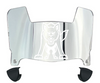 South Dakota Coyotes Mini Football Helmet Visor Shield w/ Clips - PICK VISOR & LOGO COLOR