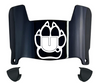 South Dakota Coyotes Mini Football Helmet Visor Shield w/ Clips - PICK VISOR & LOGO COLOR