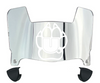 South Dakota Coyotes Mini Football Helmet Visor Shield w/ Clips - PICK VISOR & LOGO COLOR