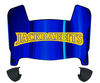 South Dakota State Jackrabbits Mini Football Helmet Visor Shield w/ Clips - PICK VISOR & LOGO COLOR