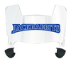 South Dakota State Jackrabbits Mini Football Helmet Visor Shield w/ Clips - PICK VISOR & LOGO COLOR