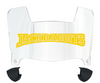South Dakota State Jackrabbits Mini Football Helmet Visor Shield w/ Clips - PICK VISOR & LOGO COLOR