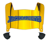 South Dakota State Jackrabbits Mini Football Helmet Visor Shield w/ Clips - PICK VISOR & LOGO COLOR