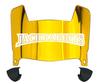 South Dakota State Jackrabbits Mini Football Helmet Visor Shield w/ Clips - PICK VISOR & LOGO COLOR