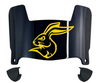 South Dakota State Jackrabbits Mini Football Helmet Visor Shield w/ Clips - PICK VISOR & LOGO COLOR