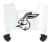 South Dakota State Jackrabbits Mini Football Helmet Visor Shield w/ Clips - PICK VISOR & LOGO COLOR
