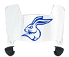 South Dakota State Jackrabbits Mini Football Helmet Visor Shield w/ Clips - PICK VISOR & LOGO COLOR