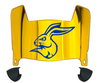 South Dakota State Jackrabbits Mini Football Helmet Visor Shield w/ Clips - PICK VISOR & LOGO COLOR