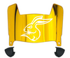 South Dakota State Jackrabbits Mini Football Helmet Visor Shield w/ Clips - PICK VISOR & LOGO COLOR