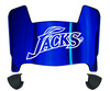 South Dakota State Jackrabbits Mini Football Helmet Visor Shield w/ Clips - PICK VISOR & LOGO COLOR