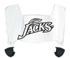 South Dakota State Jackrabbits Mini Football Helmet Visor Shield w/ Clips - PICK VISOR & LOGO COLOR