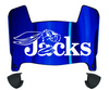 South Dakota State Jackrabbits Mini Football Helmet Visor Shield w/ Clips - PICK VISOR & LOGO COLOR
