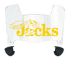 South Dakota State Jackrabbits Mini Football Helmet Visor Shield w/ Clips - PICK VISOR & LOGO COLOR