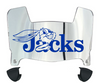 South Dakota State Jackrabbits Mini Football Helmet Visor Shield w/ Clips - PICK VISOR & LOGO COLOR