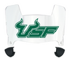 South Florida Bulls Mini Football Helmet Visor Shield w/ Clips - PICK VISOR & LOGO COLOR