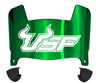 South Florida Bulls Mini Football Helmet Visor Shield w/ Clips - PICK VISOR & LOGO COLOR