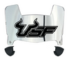 South Florida Bulls Mini Football Helmet Visor Shield w/ Clips - PICK VISOR & LOGO COLOR