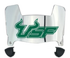 South Florida Bulls Mini Football Helmet Visor Shield w/ Clips - PICK VISOR & LOGO COLOR