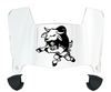 South Florida Bulls Mini Football Helmet Visor Shield w/ Clips - PICK VISOR & LOGO COLOR