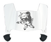 South Florida Bulls Mini Football Helmet Visor Shield w/ Clips - PICK VISOR & LOGO COLOR
