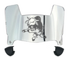 South Florida Bulls Mini Football Helmet Visor Shield w/ Clips - PICK VISOR & LOGO COLOR