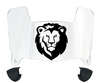 Southeastern Louisiana Lions Mini Football Helmet Visor Shield w/ Clips - PICK VISOR & LOGO COLOR