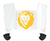 Southeastern Louisiana Lions Mini Football Helmet Visor Shield w/ Clips - PICK VISOR & LOGO COLOR