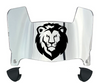 Southeastern Louisiana Lions Mini Football Helmet Visor Shield w/ Clips - PICK VISOR & LOGO COLOR