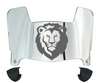 Southeastern Louisiana Lions Mini Football Helmet Visor Shield w/ Clips - PICK VISOR & LOGO COLOR
