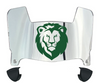 Southeastern Louisiana Lions Mini Football Helmet Visor Shield w/ Clips - PICK VISOR & LOGO COLOR