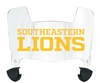Southeastern Louisiana Lions Mini Football Helmet Visor Shield w/ Clips - PICK VISOR & LOGO COLOR